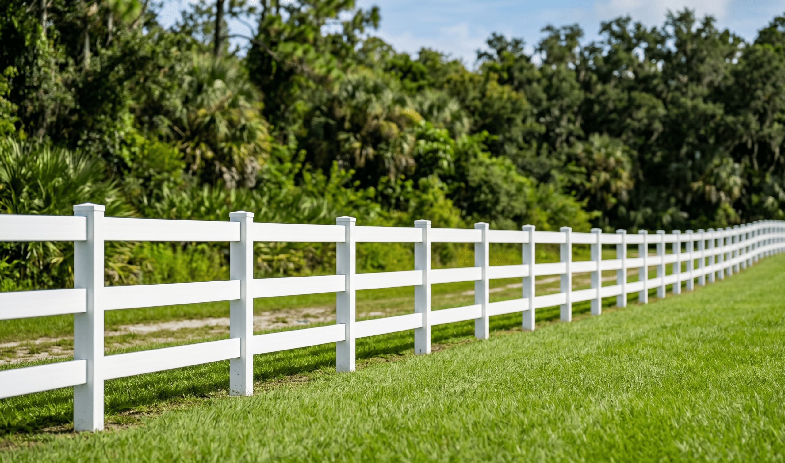 fortera fencing ranch rail vinyl fence